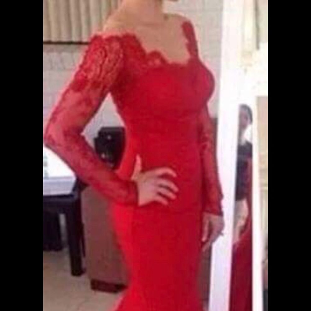Red Tarik Ediz Dress